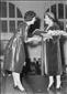 Marjorie with the Queen mother.