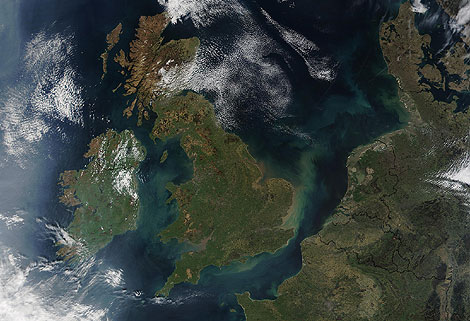 Satellite Photo of London