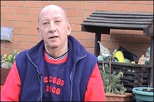 Good weather can really cheer up the patients that John cares for.