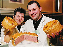 people and pies