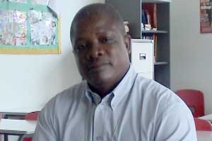 Phetole been on work exchange from South Africa...