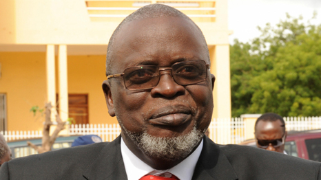 President Malam Bacai Sanha of Guinea-Bissau