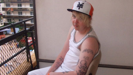 Pee Jaay on his final family holiday