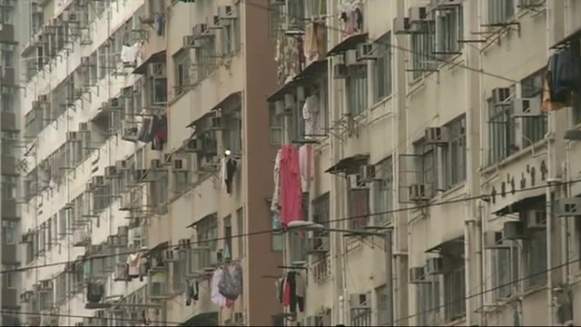 高层公寓，犹如鸽子笼
