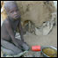 Criança com fome na África subsaariana (arquivo)