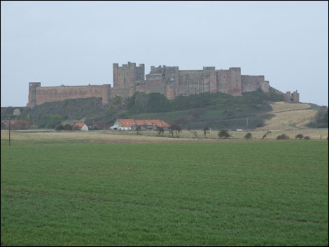 Bamburgh Castle. Photo: Martin Reynolds