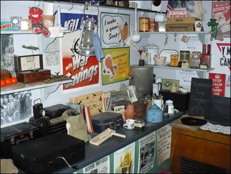 Inside the Air Raid Shelter