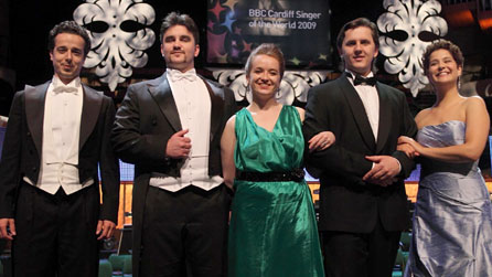 Competitors from concert three