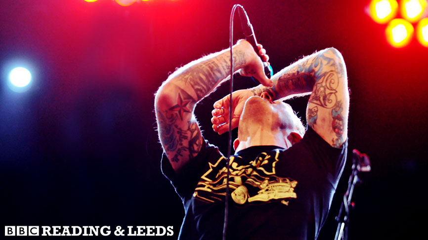 The Gaslight Anthem perform at Reading and Leeds 2009