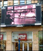 BBC Big Screen in Manchester