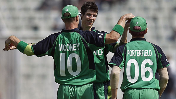 Ireland's teenage spinner George Dockrell
