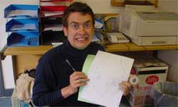 Our unfortunate online journalist Tim takes a look at the plans put together by our resident cockhorse specialist Simon Pipe. Tim has been given the unenviable task of putting together a cockhorse Blue Peter style. Follow him and make your own lets face it if he can do it anyone can.