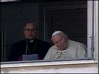 O papa João Paulo Segundo