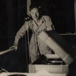 Bob on the turntable.