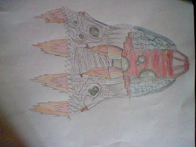 My Krulius spaceship.