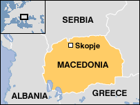 Map of Macedonia