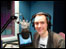 Steve Bailey in studio