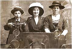 Postcard: Motor Car, unknown photographer, 1909 Weston-Super-Mare, Tom Phillips Collection