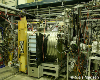 The equipment for the Cern antimatter experiment