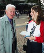 The BBC Coventry and Warwickshire website stand 