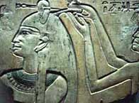 Image for Queen Nefru having her hair done