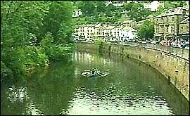 The Derwent as it flows through Matlock Bath
