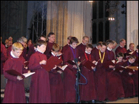 choir in St.Edmundsbury Cathedral