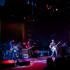 James and the band in the BBC Radio Theatre