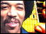 Jimi Hendrix and guitar