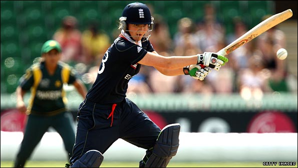 England captain Charlotte Edwards