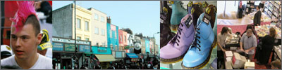 Charing Cross Road and Camden Market