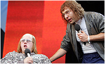 Lou and Andy introduce a band