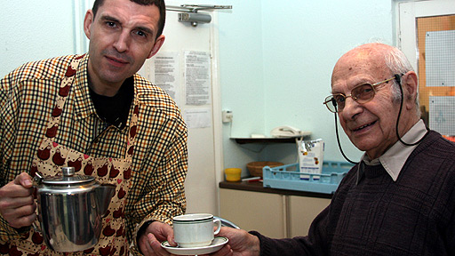 Local Hero Day 5 - helping at a social centre for the over-60s