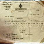 21st August 1945 - Renumbering of Maybury Street