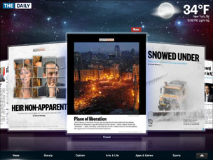 Screenshot of The Daily